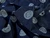 Dressmaking Fabric | Smiley Denim Jacquard - Indigo | Fabric Godmother