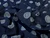 Dressmaking Fabric | Smiley Denim Jacquard - Indigo | Fabric Godmother