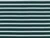 Dressmaking Fabric | Arne Stripe Cotton Jersey - Green & Light Blue | Fabric Godmother