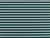 Dressmaking Fabric | Arne Stripe Cotton Jersey - Green & Light Blue | Fabric Godmother