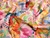 Dressmaking Fabric | Coastal Blossom Cotton Satin - Light Pink | Fabric Godmother 