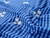 Dressmaking Fabric | Nia Embroidered Gingham - Blue | Fabric Godmother