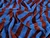 Dressmaking Fabric | Roman Stripe Cotton & Bamboo Towelling - Blue & Brown | Fabric Godmother 