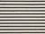 Dressmaking Fabric | Pierre Stripe Cotton Jersey -  Black & Ecru | Fabric Godmother