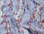 Dressmaking Fabric | Bridget Floral Quilted Double Gauze - Blue | Fabric Godmother 