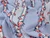 Dressmaking Fabric | Bridget Floral Quilted Double Gauze - Blue | Fabric Godmother 
