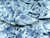 Dressmaking Fabric | Splatter Print Denim - Light Blue | Fabric Godmother 