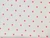 Dressmaking Fabric | Embroidered Heart Double Gauze - Ivory & Pink  | Fabric Godmother 