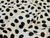 Dressmaking Fabric | Kit Polka Dot Denim - Ivory | Fabric Godmother
