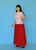 Nina Lee | Dolores Drop-Waist Dress | Fabric Godmother