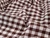 Dressmaking Fabric | Arden Gingham Seersucker - Chocolate & Ivory | Fabric Godmother 