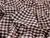 Dressmaking Fabric | Arden Gingham Seersucker - Chocolate & Ivory | Fabric Godmother 