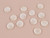 Haberdashery | Recycled Paper Buttons - 25mm - Ivory | Fabric Godmother
