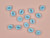 Dressmaking Fabric | Oval Button - 19mm - Sky Blue | Fabric Godmother 