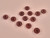 Dressmaking Fabric | Dark Wood Button - 21mm - Brown | Fabric Godmother 