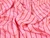 Dressmaking Fabric | Candy Bow Viscose Satin - Pink & Red | Fabric Godmother