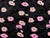 Dressmaking Fabric | Angela Sherpa Fleece - Grey & Pink | Fabric Godmother