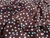 Dressmaking Fabric | Vivian Spot Cotton Poplin -  Chocolate & Periwinkle | Fabric Godmother