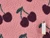 Dressmaking Fabric | Cera Cherry Sherpa - Pink | Fabric Godmother 
