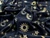 Dressmaking Fabric | Twilight Embroidered Needlecord - Midnight  | Fabric Godmother 