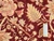 Dressmaking Fabric | Olga Floral Hand Block Print - Burgundy | Fabric Godmother 