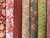 Dressmaking Fabric | Olga Floral Hand Block Print - Burgundy | Fabric Godmother 