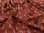 Dressmaking Fabric | Renate Floral Hand Block Print - Rust | Fabric Godmother 