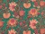Dressmaking Fabric | Petra Floral Hand Block Print - Green | Fabric Godmother 