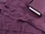Dressmaking Fabric | Cotton Ribbing - Plum | Fabric Godmother