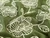 Dressmaking Fabric | Zuri Embroidered Double Gauze - Green | Fabric Godmother 