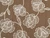 Dressmaking Fabric | Zuri Embroidered Double Gauze - Brown | Fabric Godmother 