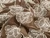 Dressmaking Fabric | Zuri Embroidered Double Gauze - Brown | Fabric Godmother 
