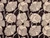 Dressmaking Fabric | Kavya Floral Spot Cotton Block Print - Black | Fabric Godmother 