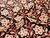 Dressmaking Fabric | Leela Floral  Cotton Block Print - Rust | Fabric Godmother 