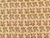 Dressmaking Fabric | Chanda Floral  Cotton Block Print - Sand | Fabric Godmother 