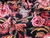 Dressmaking Fabric | Roshni Floral Cotton Block Print - Navy | Fabric Godmother 