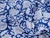 Dressmaking Fabric | Parvati Floral  Cotton Block Print - Blue | Fabric Godmother 