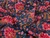 Dressmaking Fabric | Nisha Floral  Cotton Block Print -Blue | Fabric Godmother 