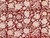 Dressmaking Fabric | Ishita Floral  Cotton Block Print - Rust  | Fabric Godmother 