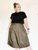 The Assembly Line | Three Pleat Skirt | Fabric Godmother