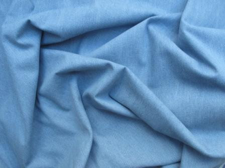 Dress Weight Denim Fabric - Light Blue