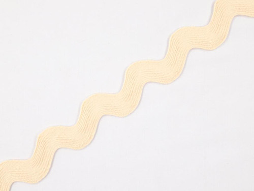 Dressmaking Trim | Jumbo Ric Rac Braid - 35mm - Ivory | Fabric Godmother