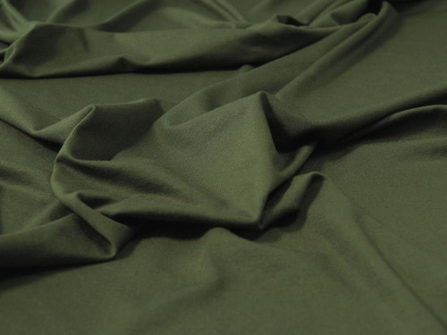 Dressmaking Fabric, Tencel Modal Jersey - Olive