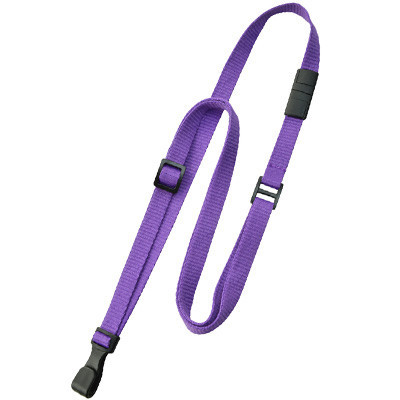 ROLSELEY Hearts Pattern Lanyard With Safety Breakaway & Red Cardholder - Polyester