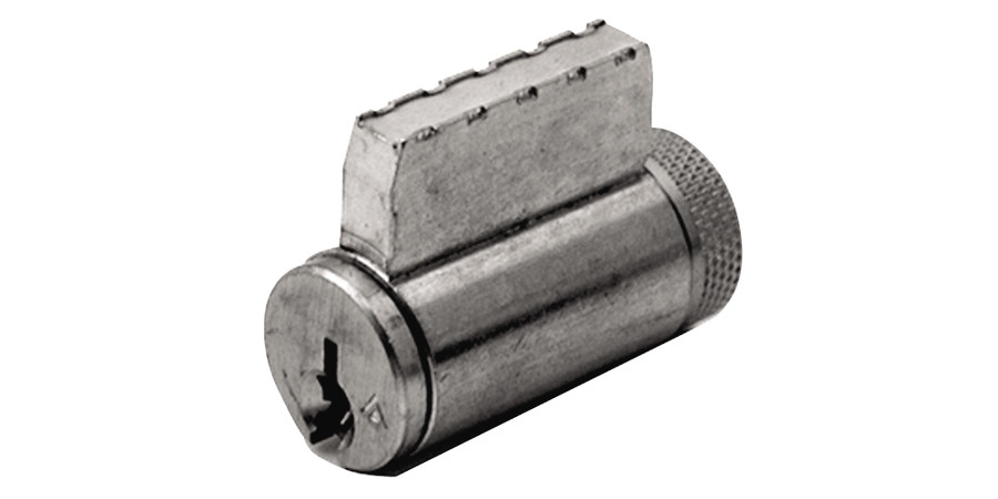 ALLEGION | Door Lock Cylinder, 6 Pin Length, Solid Brass, Satin Chrome ...