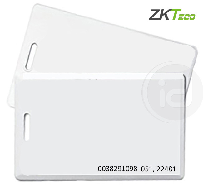 ZKTeco PROX-CARD-THICK HID-Compatible 125kHz Cards | 100 Pack
