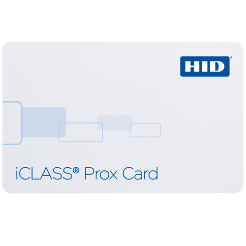 HID iCLASS + PROX |  2021HBGGMNS Contactless Smart Card.  26Bit Configuration.