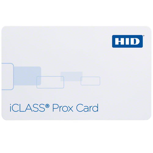 HID iCLASS + PROX |  2121BG1AVA, 26Bit H10301  (100 Cards)