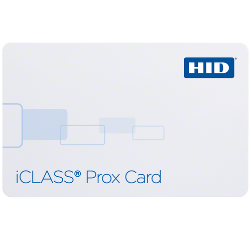 HID iCLASS + PROX |  2121BGGNNM, 26Bit H10301 (100 Cards)