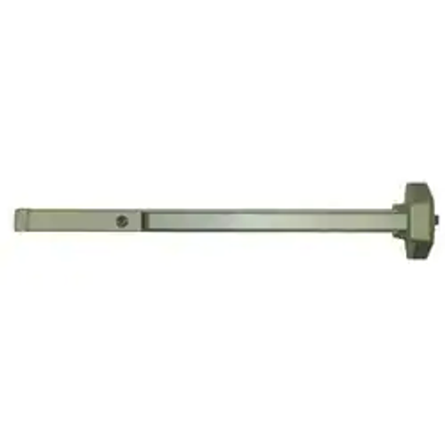 GENERAL LOCK | ED2300R-P 689 36 Exit Device, Non-Handed, Rim, Panic, 36" Length, Aluminum,3/16" Dogging Key